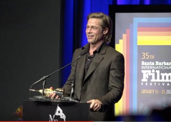 “David F*cking Fincher” Awards Brad Pitt His Modern Master Award at SBIFF