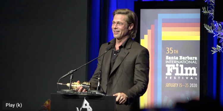 “David F*cking Fincher” Awards Brad Pitt His Modern Master Award at SBIFF