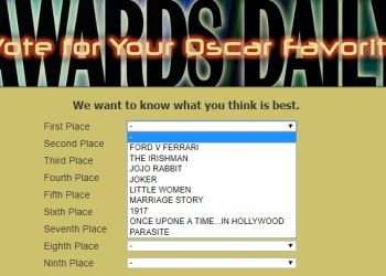 Final Awards Daily Oscar Ballot!