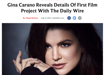 Gina Carano Announces First Film Project with Daily Wire