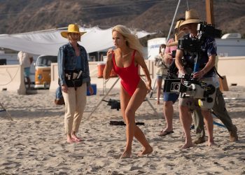 lily james pam and tommy