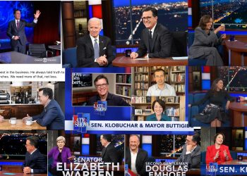 The Buzzmeter: Stephen Colbert Spoke “Truthiness for the Powerful”